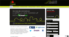 Desktop Screenshot of chappells.uk.com